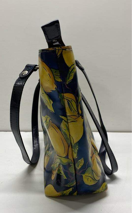 Patricia Nash Lemon Print Shoulder Bag Multicolor image number 4