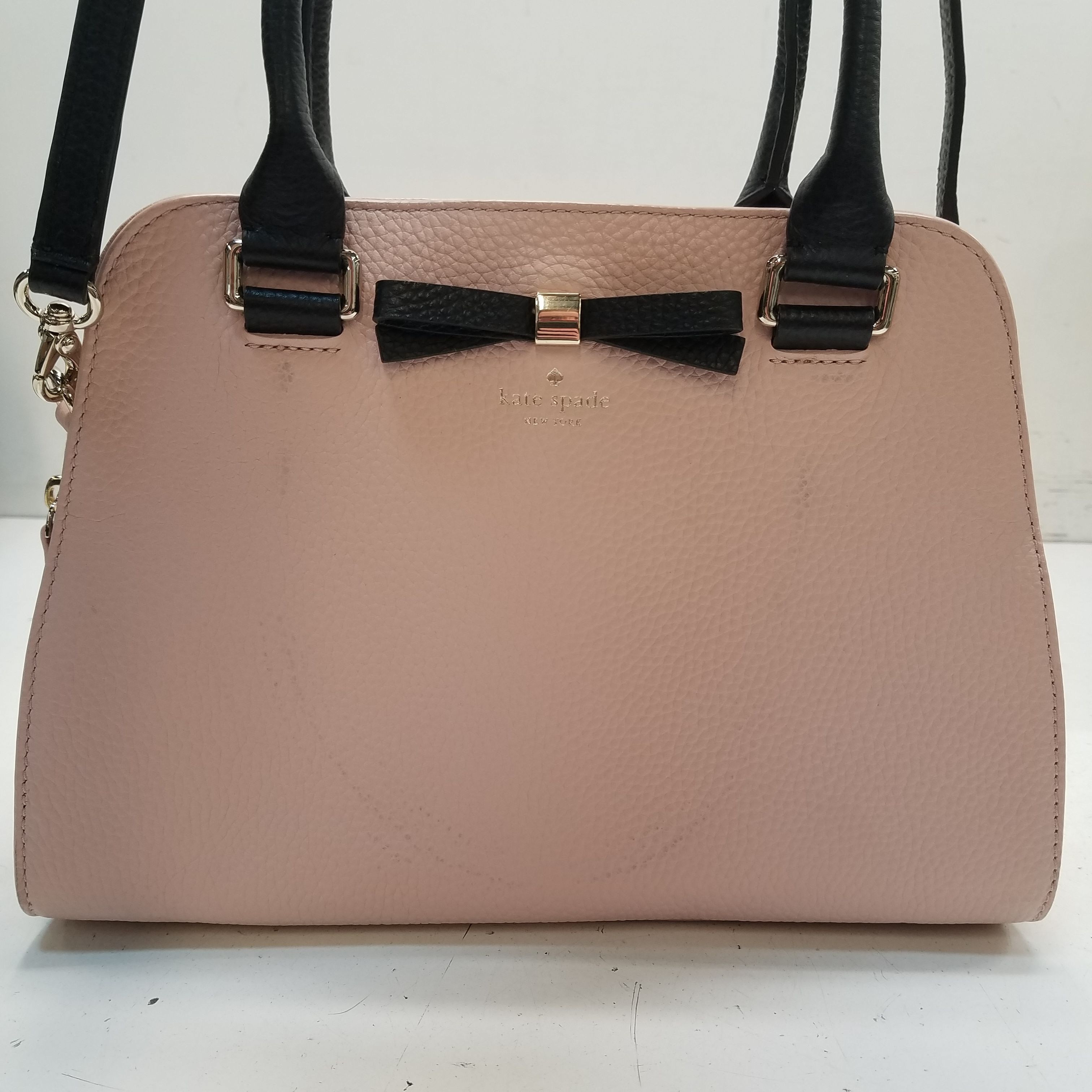 Vintage Rare Luxury KATE SPADE Pink Nylon Handbag Purse Zipper Tote Bag |  eBay
