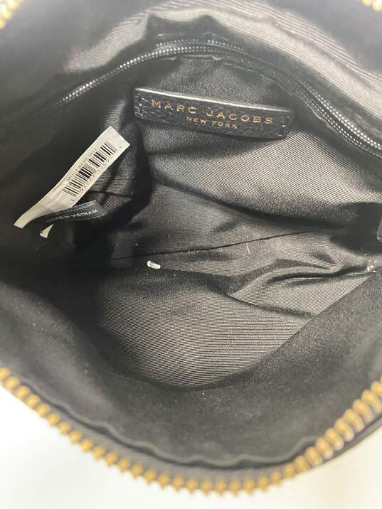 AUTHENTIC Marc Jacobs Black Leather Crossbody Bag image number 8