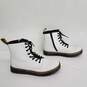 Dr. Martens White Leather Boots Youth Size 4M/5L image number 2