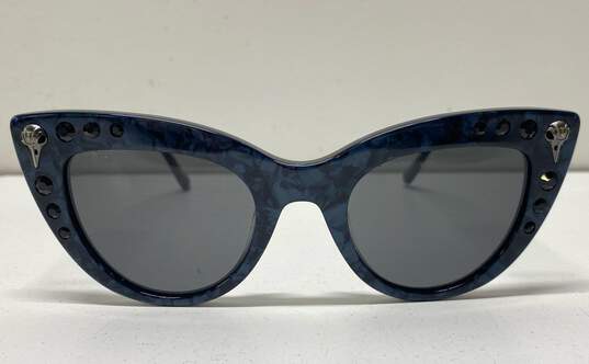 Diff Eyewear Bellatrix Geo Embellished Sunglasses Blue One Size image number 1