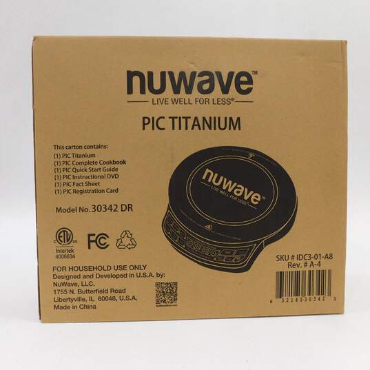 NuWave Pic Titanium Model 30342 DR 1800w Precision Induction Cooktop image number 3