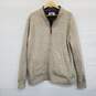 Duluth Trading 100% Shetland Wool Windproof Full Zip Sweater 2XL Mens OAT Jacket image number 1