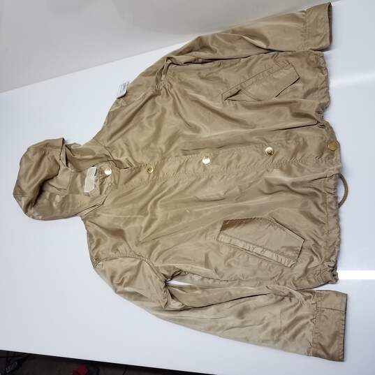 Buy the Michael Kors Golden Rain Coat | GoodwillFinds