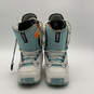 NIB Womens WMS Freestyle Blue White Round Toe Snowboarding Boots Size 7 image number 1