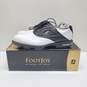 Men's Foot Joy GF: II Golf Shoes White/Black Size 10 Medium, Used image number 2
