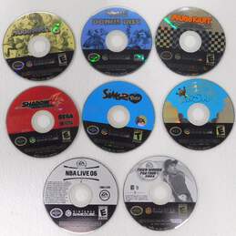 8ct Nintendo GameCube Disc Game Lot
