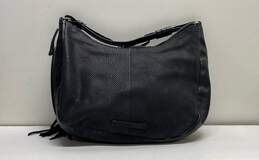 Lucky Brand Black Leather Top Handle Bag