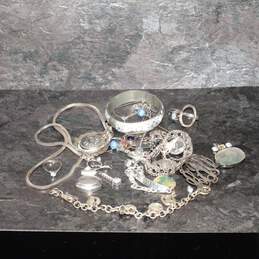 Sterling Silver Scrap Lot W/Accents