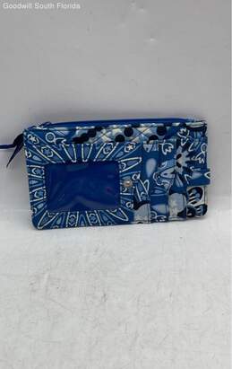 Vera Bradley Womens Blue Floral Wallet alternative image