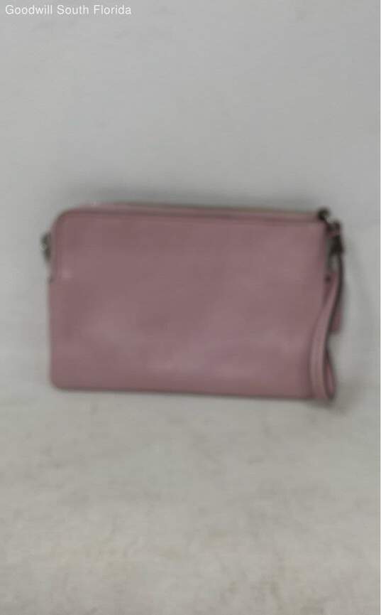 Coach Womens Nude Wristlet Wallet Purse image number 2