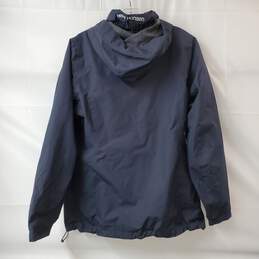 HH Helly Hansen Men's Black Full-Zip Hoodie Raincoat Jacket Size L alternative image