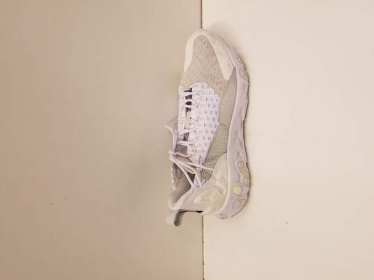 Nike React Sertu Men's Lifestyle Shoes White Suede Woven AT5301 100 Size 12 image number 1