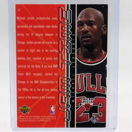 1999-00 Michael Jordan Upper Deck MVP Jam Time Chicago Bulls alternative image