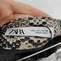 Zara Gray & Black Snake Patterned Mini Skirt WM Size L NWT image number 3