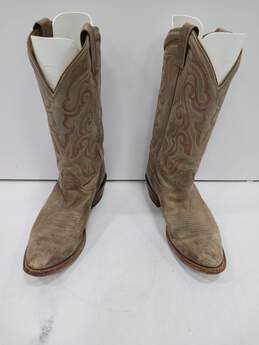 Nocona Women's Beige Western Boots Size 9.5