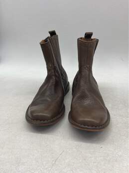 Women's Ugg Boots Caraby Brown Leather Chelsea Pull on Boot Size 8.5