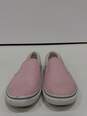 Eddie Bauer Pink Canvas Slip On Sneakers Women's Size 7.5 image number 2