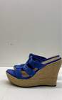 UGG Women's Blue Suede Espadrilles Shoes Size 7 image number 1