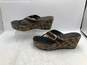 Coach Womens Brown And Beige Heels Size 8 1/2 image number 1