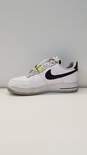 Nike Air Force 1 Fresh Perspective White, Black, Photon Dust Sneakers DC2526-100 Size 7.5 image number 2