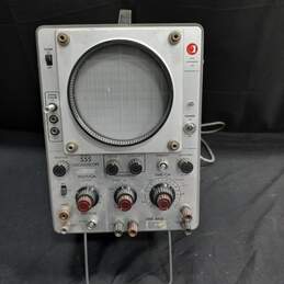 Vintage Metal Oscilloscope Model 555