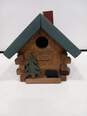 4pc Set of Assorted Wooden Handmade Birdhouses image number 4