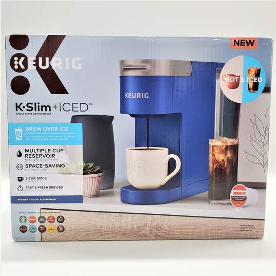 Keurig K-Slim Plus ICED Coffee Brewer with 24 K-Cups and My K-Cup