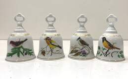 Danbury Mint Porcelain Song Birds of America Set of 4 Bells