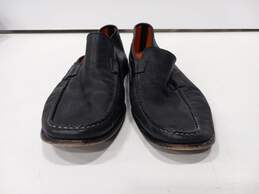 Santoni Men's Black Loafers Size 8.5 alternative image
