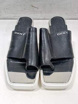 Women's DKNY Sandals Black/Silver Size 5.5 alternative image
