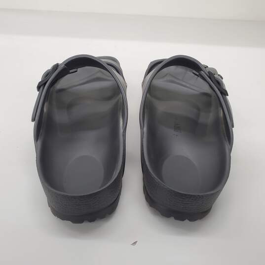 Birkenstock Arizona Essentials EVA Dark Gray Sandals Men's Size 5/Women's Size 7 image number 3