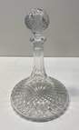 Crystal Decanter 11.5 inch Tall Cut Glass Beverage Decanter with Stopper image number 5