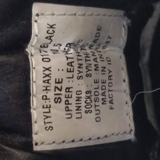 Steve Madden Men's Black Leather Oxford Dress Shoe Size 10.5 image number 2