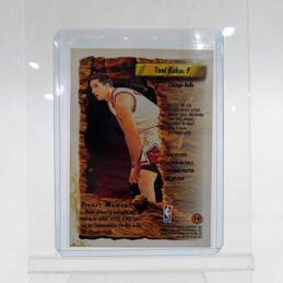 1993-94 HOF Toni Kukoc Topps Finest Rookie Chicago Bulls alternative image