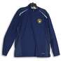Majestic Mens Navy Milwaukee Brewers MLB Baseball Pullover Jersey Size XL image number 1