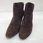 Stuart Weitzman Women's Brown Suede Ankle Boots Size 10 AUTHENTICATED image number 3