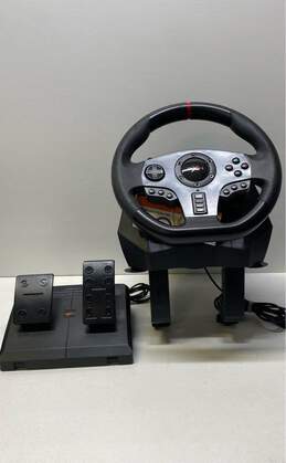 Pxn Black Racing Wheel And Pedals-SOLD AS IS, UNTESTED