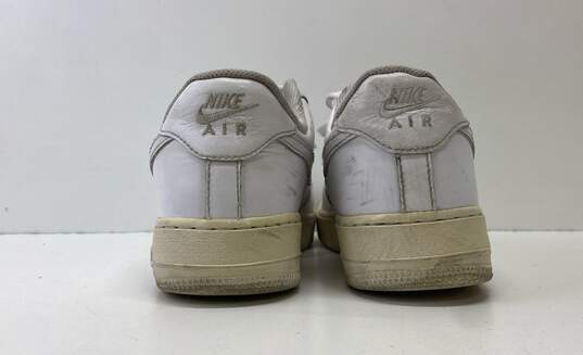 Nike Air Force 1 Low White Sneaker Casual Shoes Women's Size 10 image number 4