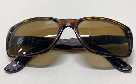 Persol PO2803S Rectangular Sunglasses Havana Brown One Size image number 2