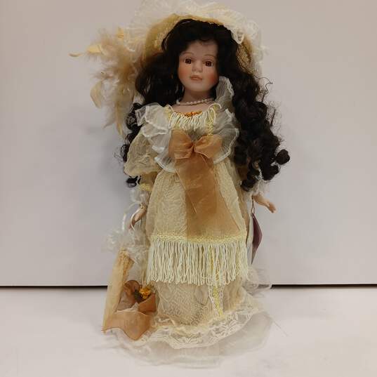 Goldenvale Collection Cream Dress Doll image number 1