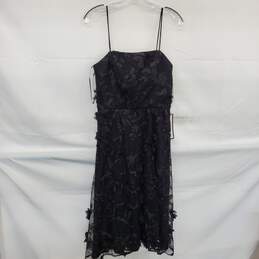 Alex & Eve by Alex Evenings Black Lace Sleeveless Dress NWT Size 8