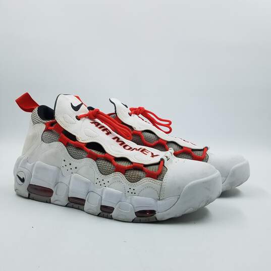 Size 9.5 - Nike Air More Money Gym Red 