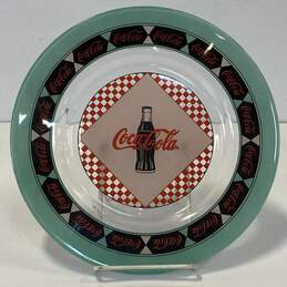 Lot of 7 Coca-Cola Plates 1999 France Arcoroc Glass 9.7" alternative image