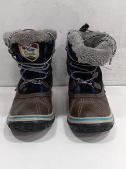 Pajar Canada Women's Leather Winter Snow Boots Size 5-5.5