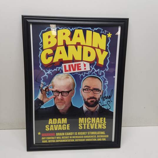 Framed and Signed 'Brain Candy Live!' Event Poster Poster image number 1