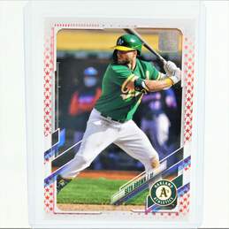 2021 Seth Brown Topps Update Independence Day /76 Oakland A's