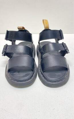 Dr Martens Leather Strappy Sandals Black 6 alternative image