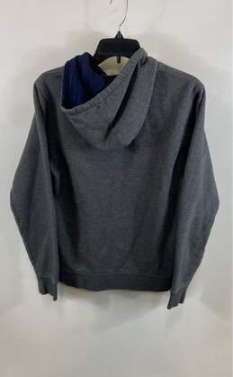 Lacoste Mens Gray Heather Drawstring Long Sleeve Pockets Full Zip Hoodie Size M alternative image