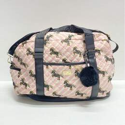 Betsey Johnson Unicorn Print Shoulder Duffle Bag